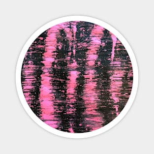 "Pink Highlights" by Margo Humphries Magnet